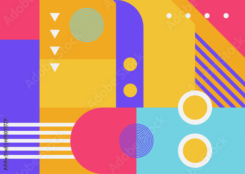 Modern abstract covers set, minimal covers design. Colorful geometric background, vector illustration.