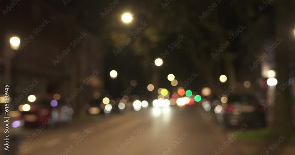 Gegenverkehr in der Nacht Gegenverkehr in der Nacht