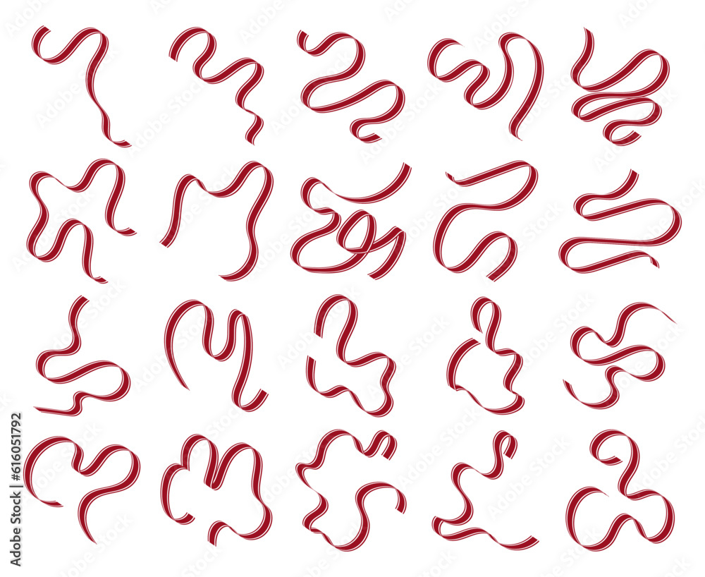 Abstract ribbon Abstract ribbon