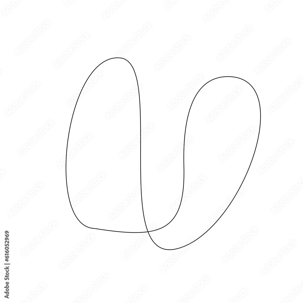 Abstract Squiggles Line Element Abstract Squiggles Line Element