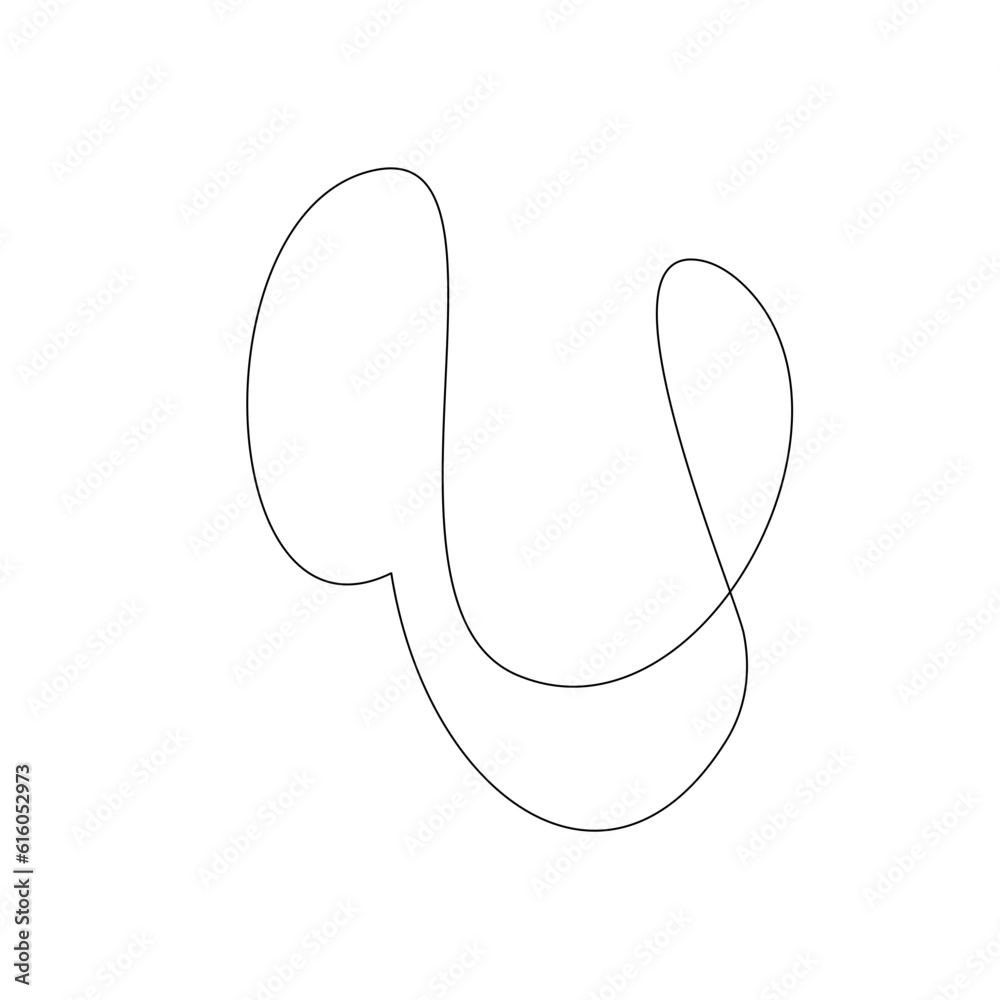 Abstract Squiggles Line Element Abstract Squiggles Line Element