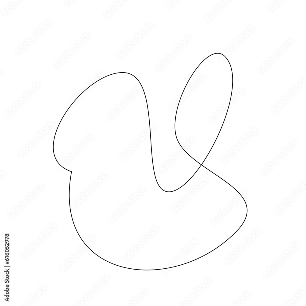 Abstract Squiggles Line Element Abstract Squiggles Line Element