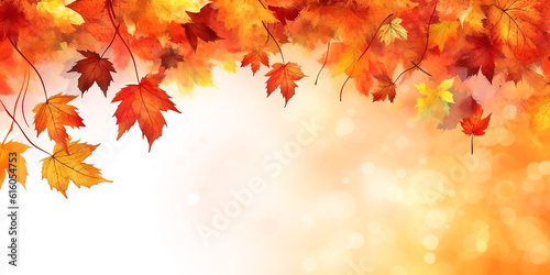 Herbstbl  tter Hintergrund KI