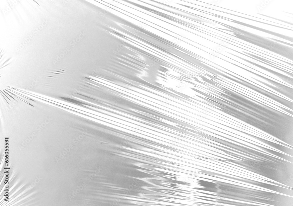 transparent stretch plastic wrap texture Stock Photo Adobe Stock