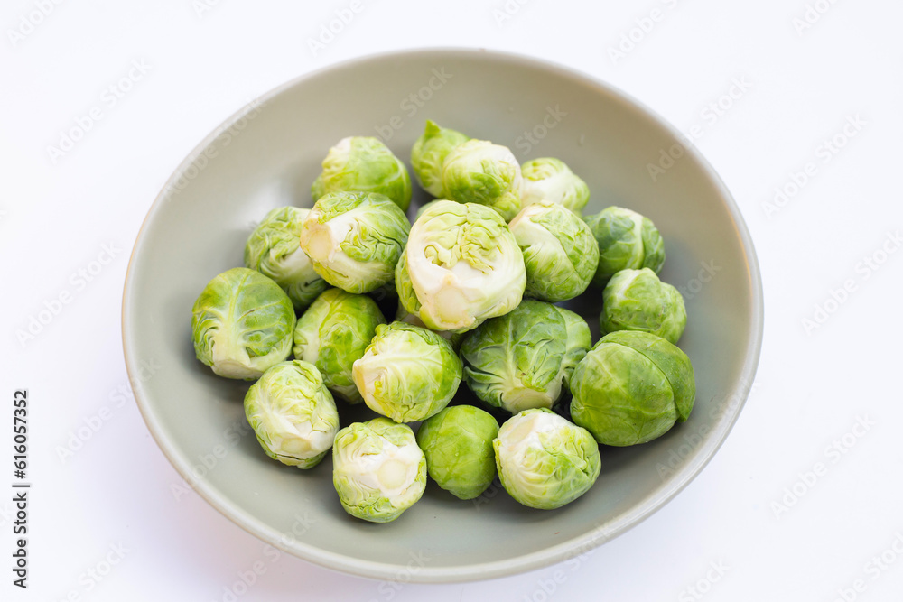 Fresh brussels sprouts. Organic vegetables Fresh brussels sprouts. Organic vegetables