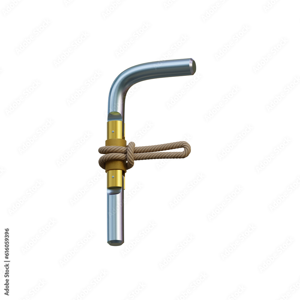 Carabiner Tech 3D Alphabet or PNG Letters Carabiner Tech 3D Alphabet or PNG Letters