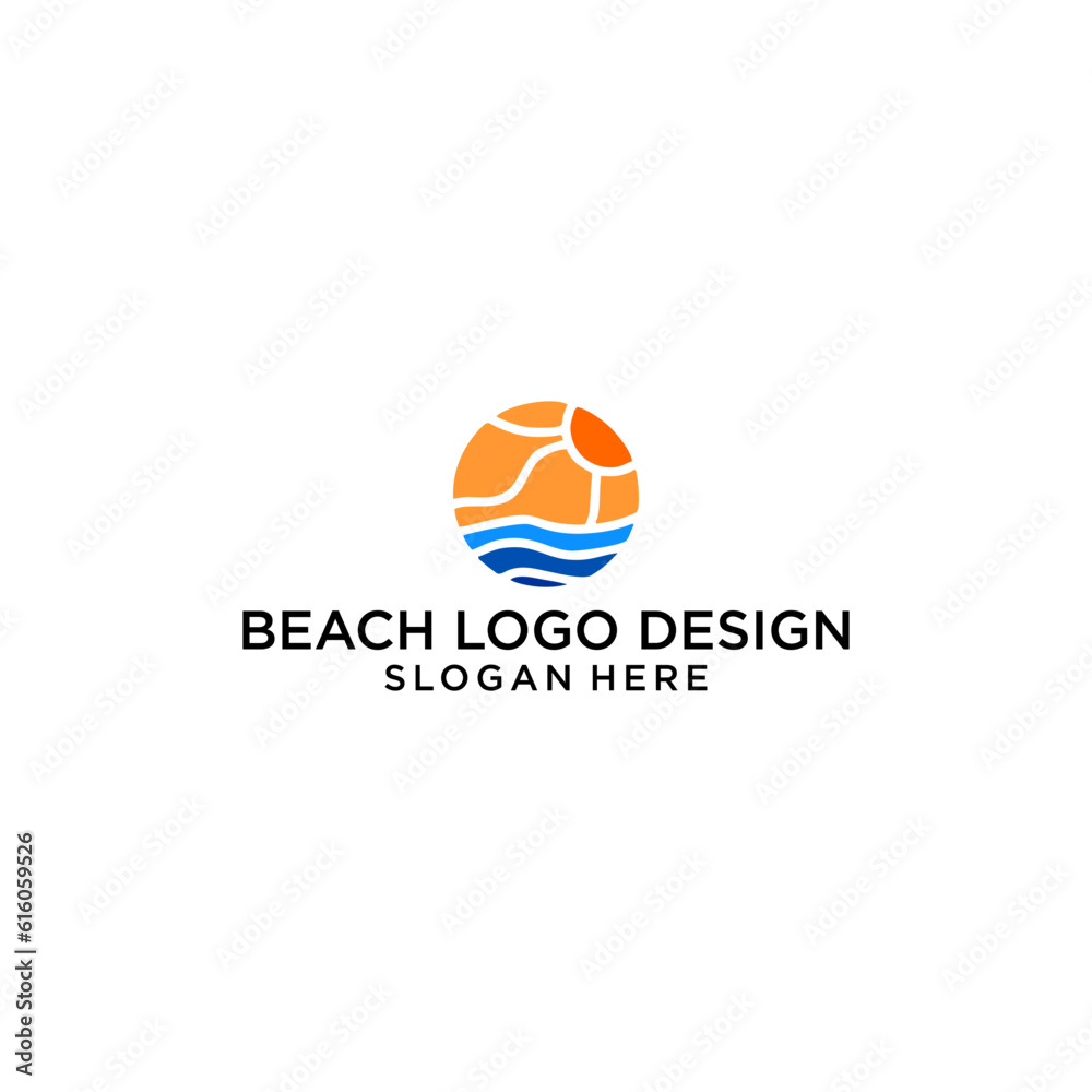 BEACH LOGO DESIGN