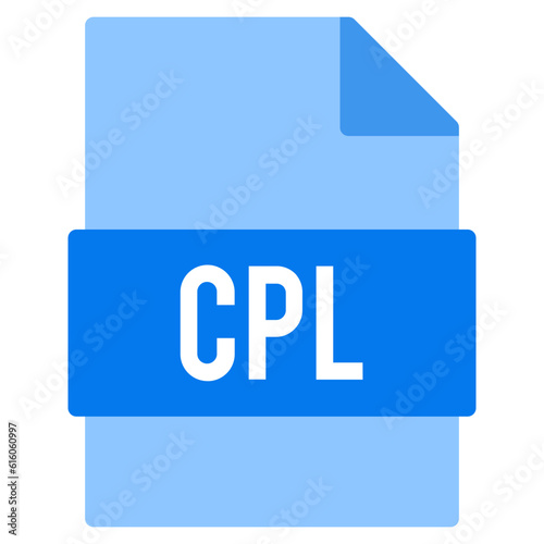 CPL file format extension icon