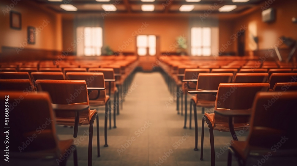 empty conference hall