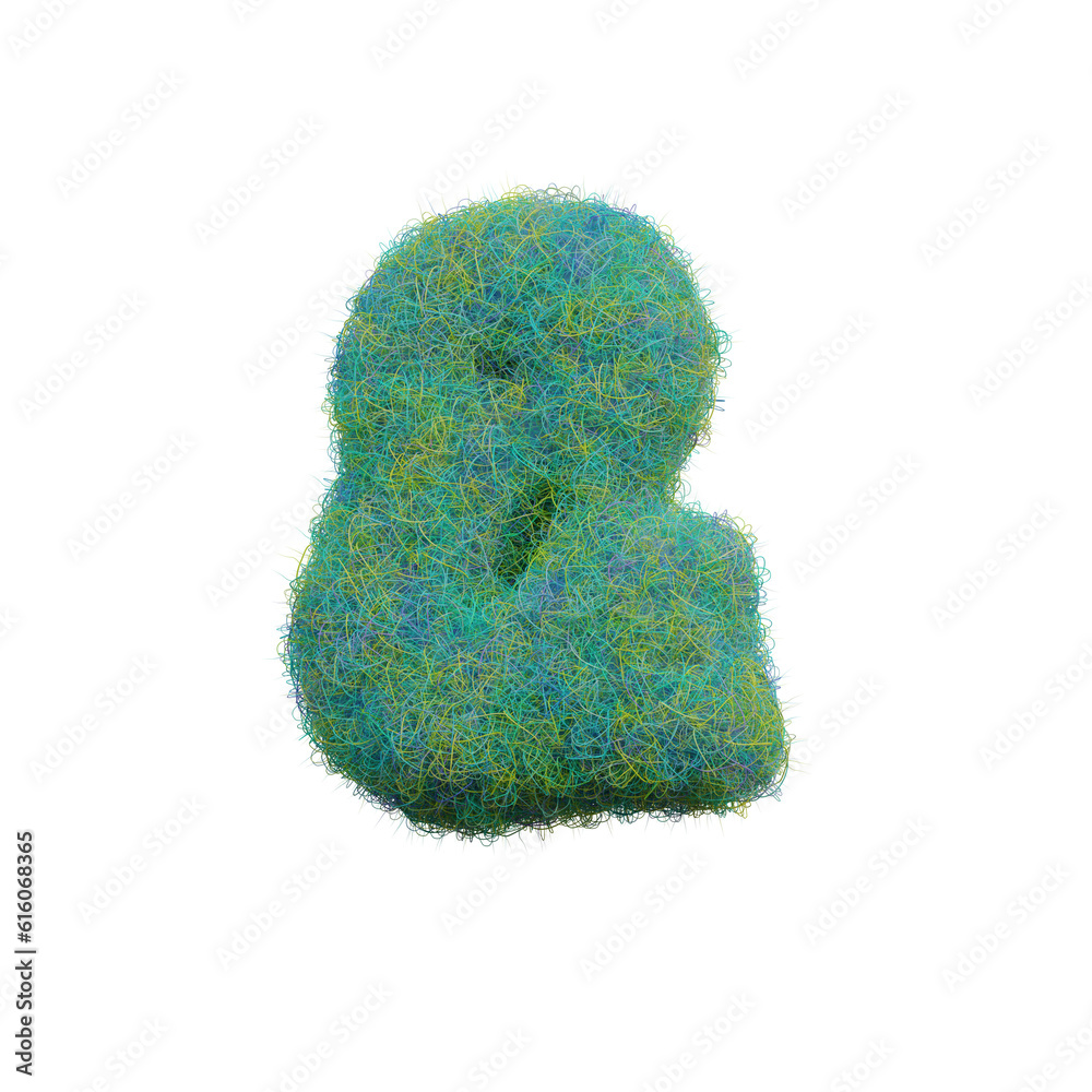 Chaos & Bold Fur 3D Alphabet or PNG Letters Chaos & Bold Fur 3D Alphabet or PNG Letters