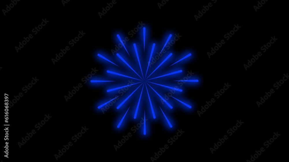 simple fireworks particle animation fireworks