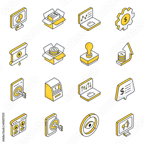 Pack of Business Flat Icons

