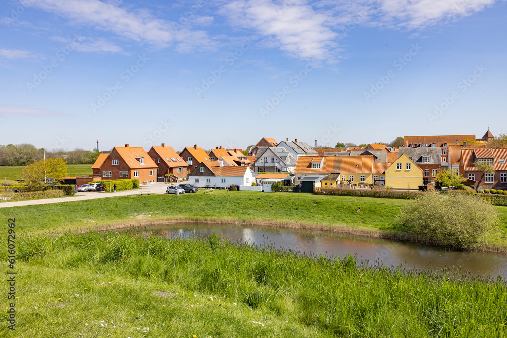 Part off Ribe city, Ribe is a town in Esbjerg municipality in the Region of Southern Denmark in ,Denmark,scandinavia,Europe