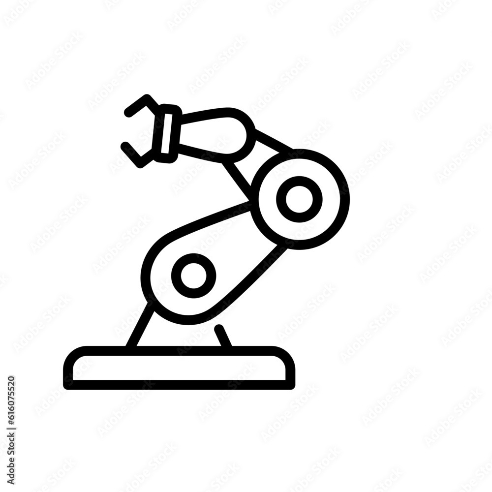 technology robotic sign symbol vector