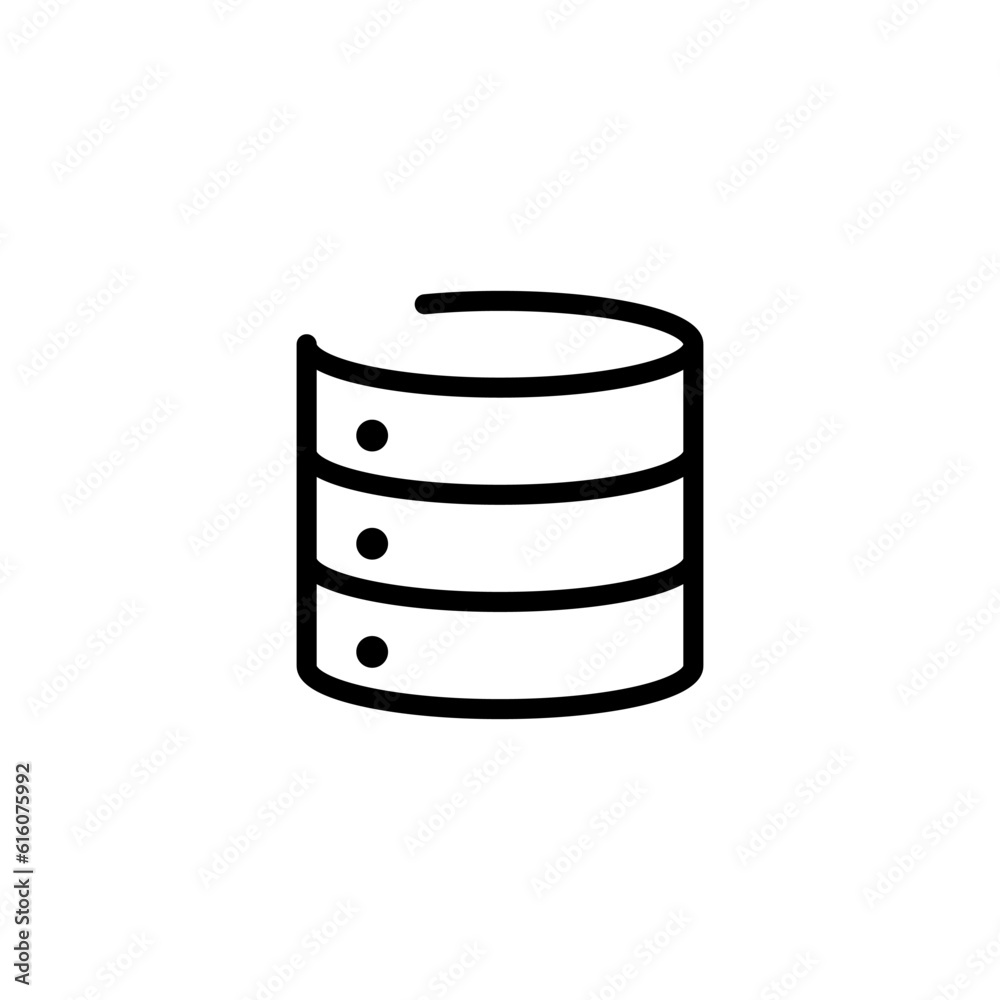 technology server sign symbol vector technology server sign symbol vector