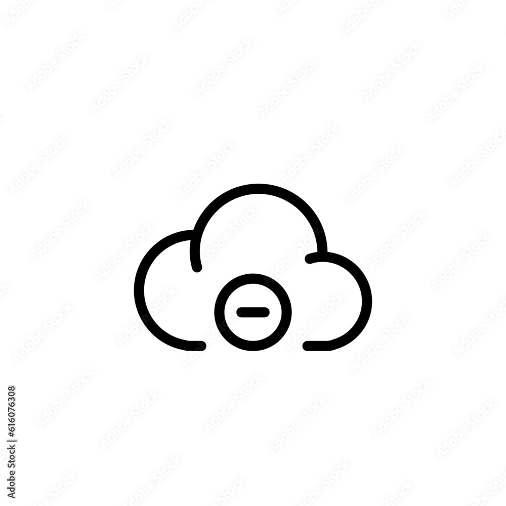 technology cloud computing sign symbol vector technology cloud computing sign symbol vector