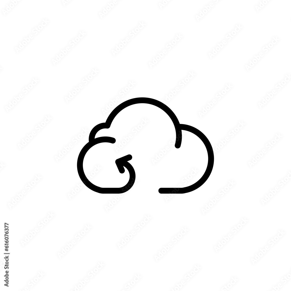 technology cloud computing sign symbol vector technology cloud computing sign symbol vector