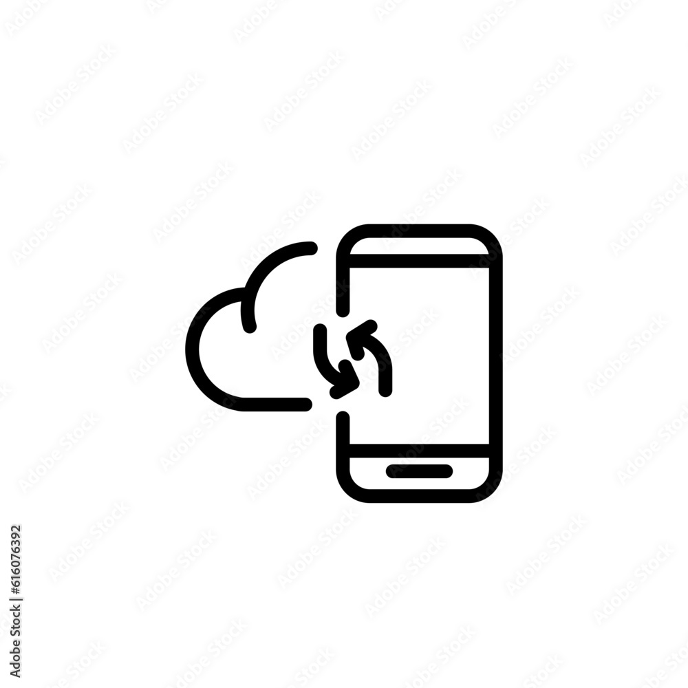 technology cloud computing sign symbol vector technology cloud computing sign symbol vector