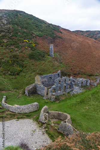 Old UK Porcelain works, ruins in the UK
