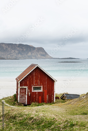 Ramberg Strand, Lofoten, Norwegen