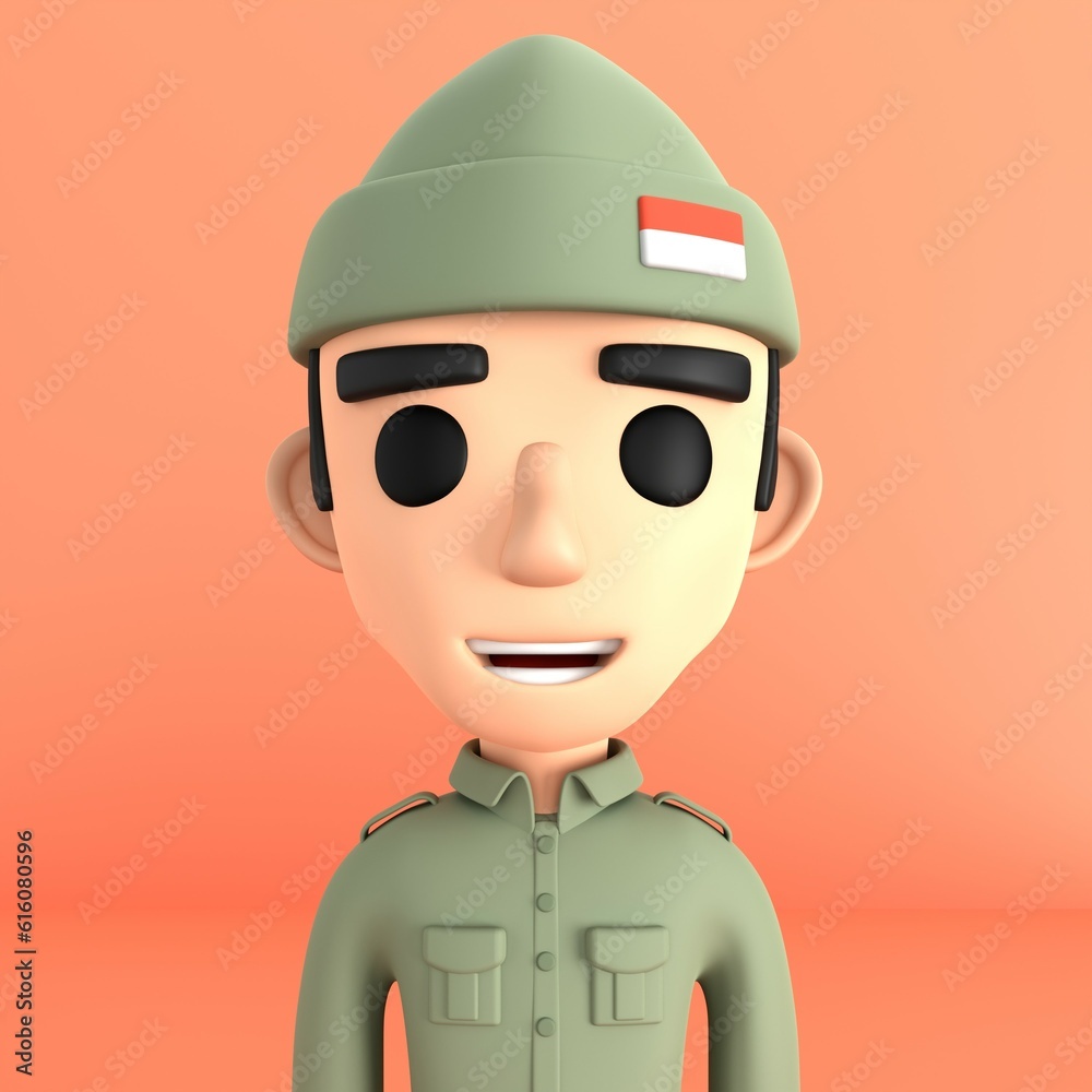 Indonesia independence day 3d Avatar Veteran