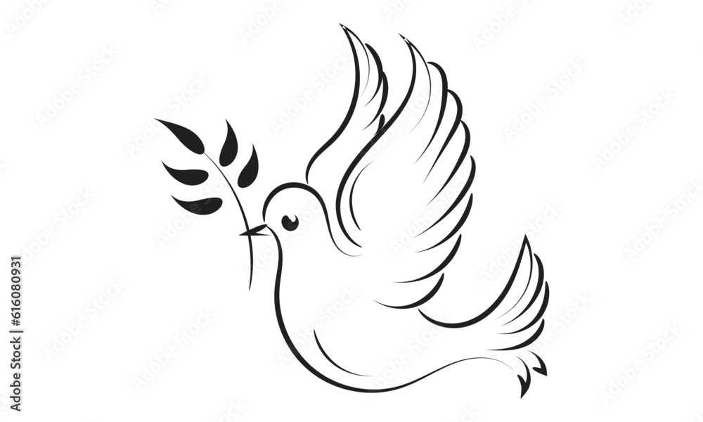 Fototapeta premium Pentecost poster design for print or use as card, flyer or T shirt