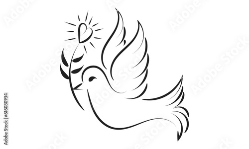 Pentecost poster design for print or use as card, flyer or T shirt