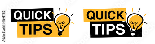Quick tips