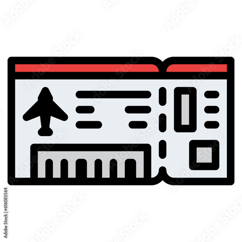 boarding pass barcode and qr code scanning photo