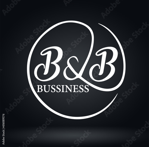 Vector professional bb logotype template