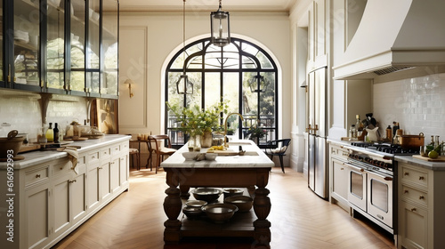luxury kitchen, AI-generated