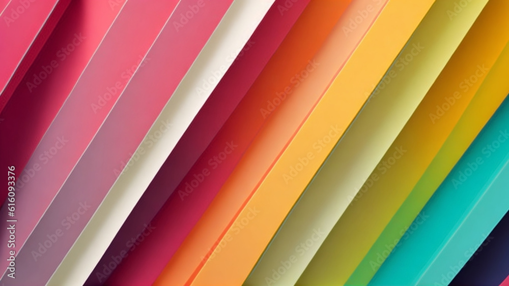 Obraz premium colorful striped background