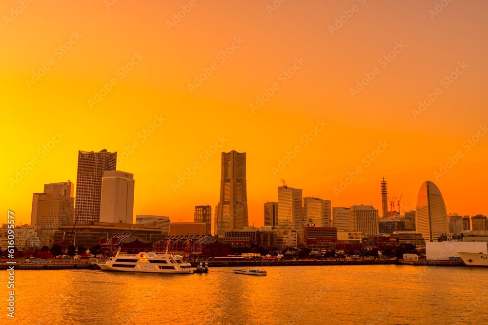 横浜夕景