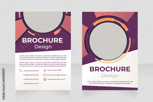 Home mortgage options blank brochure design. Template set with copy space for text. Premade corporate reports collection. Editable 2 paper pages. Montserrat Bold, Medium, Regular fonts used