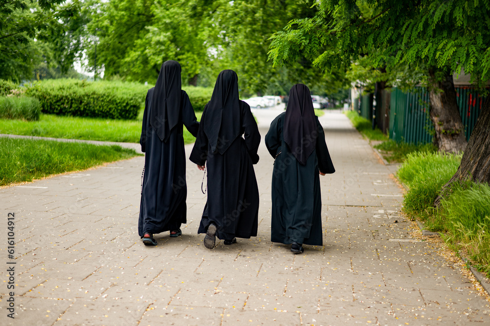 walking nuns 