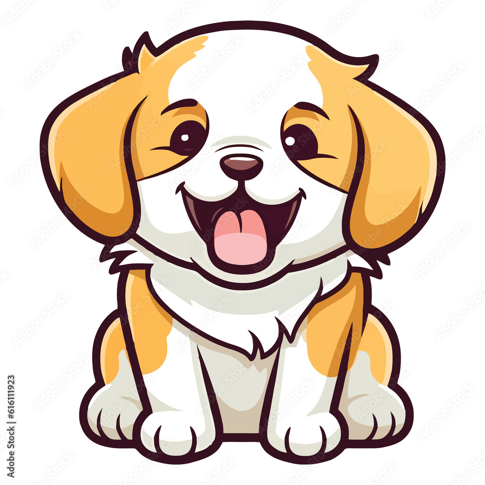 Gentle and Loyal: A Delightful 2D Illustration of a Cute Akbash Dog Gentle and Loyal: A Delightful 2D Illustration of a Cute Akbash Dog