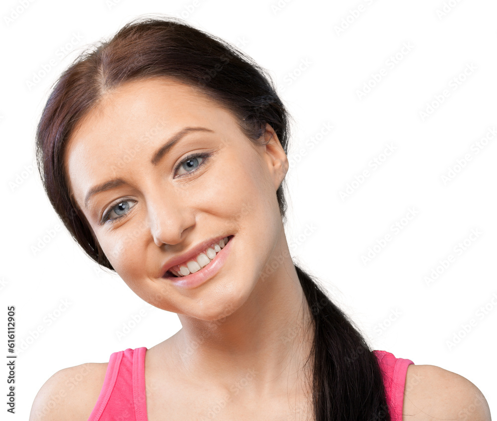 Portrait of Beautiful Young Woman Portrait of Beautiful Young Woman