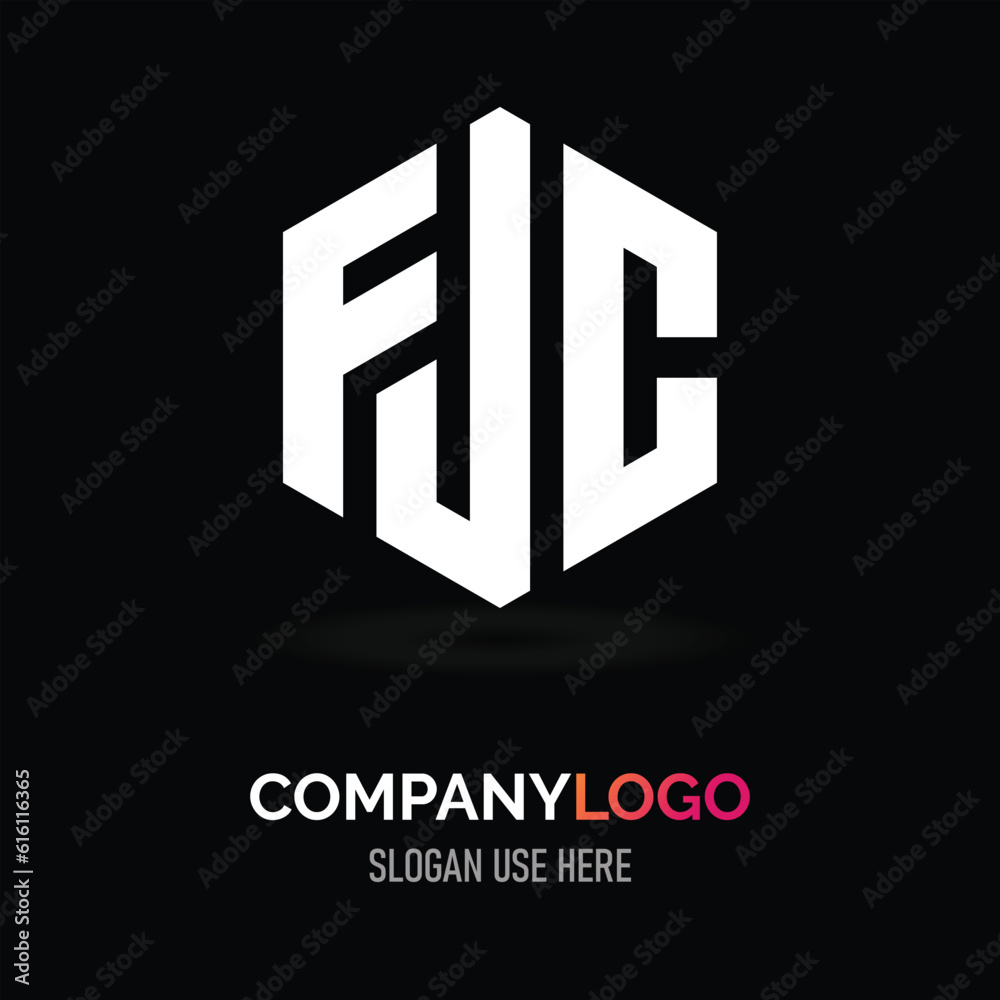 Obraz premium FJC Minimalist logo