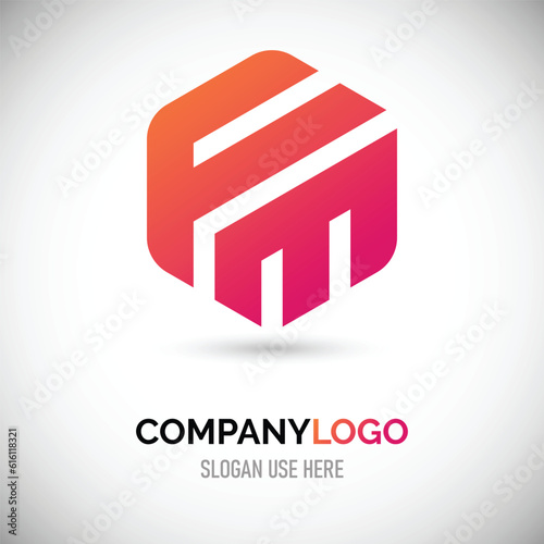 minimalist FE letter logo