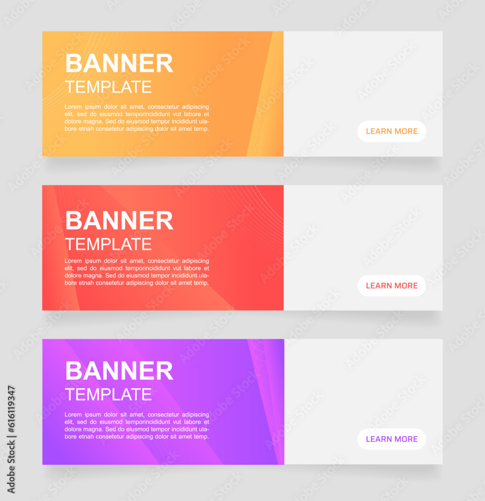 Education courses presentation web banner design template. Vector flyer with text space. Advertising placard with customized copyspace. Printable poster for advertising. Arial font used