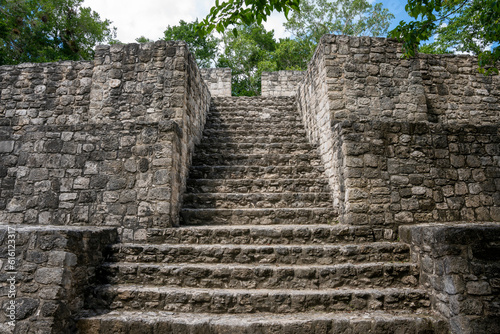 Calakmul - Archeological site and pyramids photo