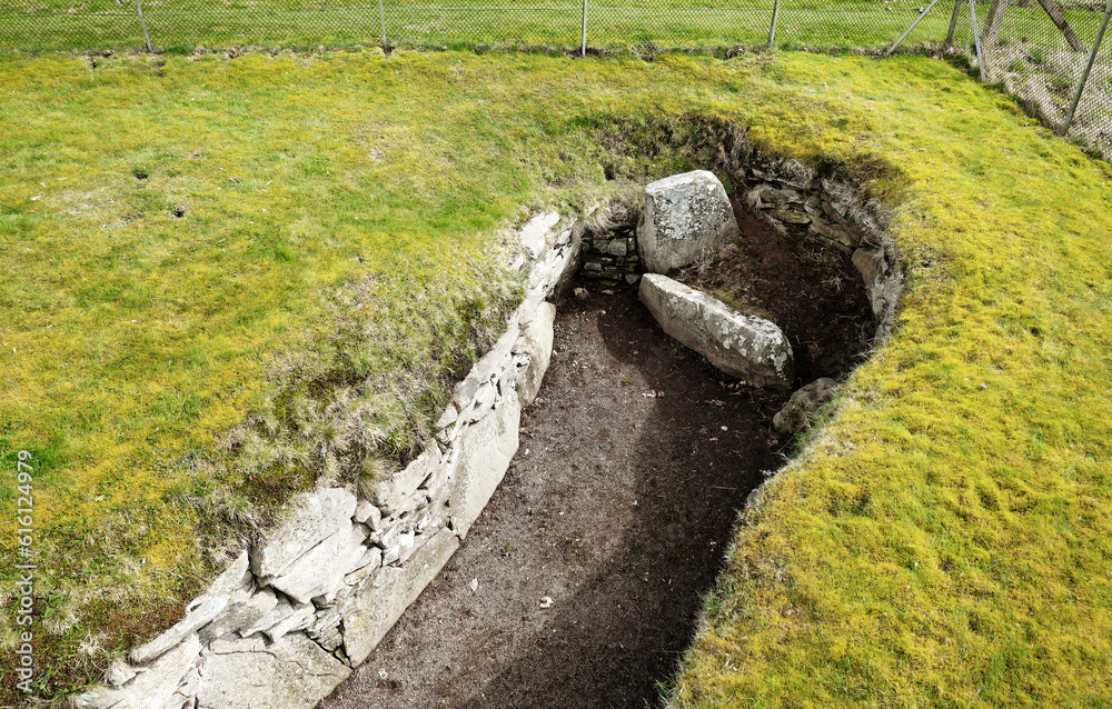 Tealing underground earth house souterrain built by Iron Age farm ...