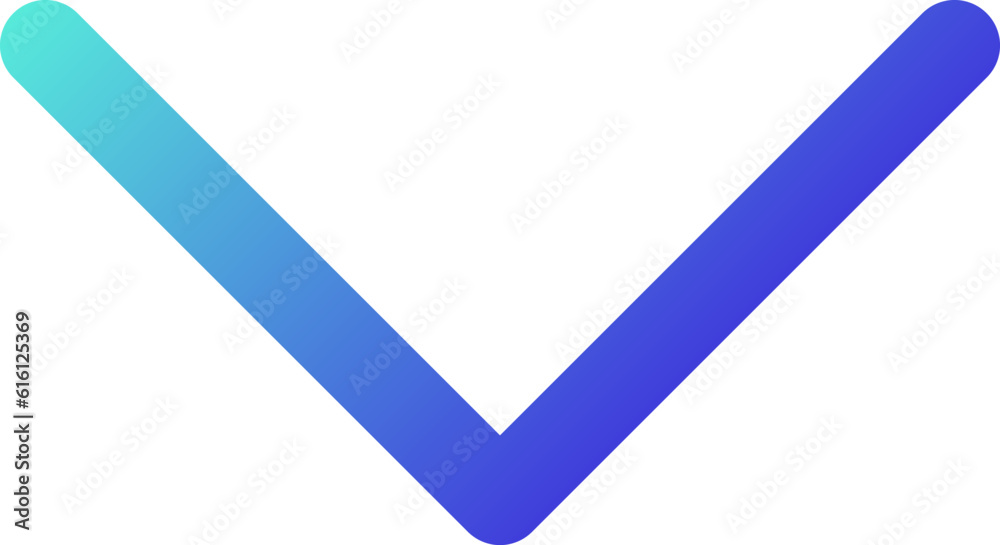 Scroll down pixel perfect gradient linear ui icon. View chat history. Read new messages. Line color user interface symbol. Modern style pictogram. Vector isolated outline illustration Scroll down pixel perfect gradient linear ui icon. View chat history. Read new messages. Line color user interface symbol. Modern style pictogram. Vector isolated outline illustration