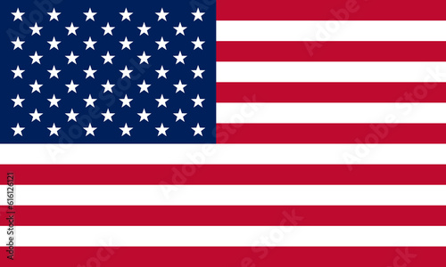 America flag design celebration for Independence day
