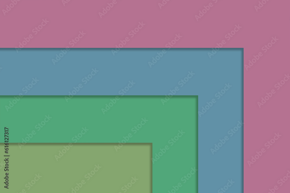 Fototapeta premium abstract colorful smooth lines background for your message. business brochure, template, window design