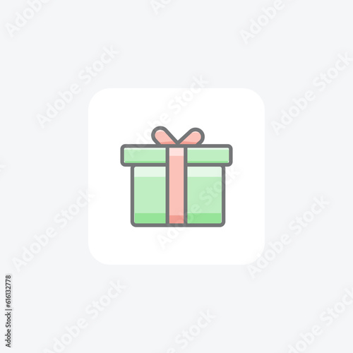 Charming Flat icon for Gift Boxes 
