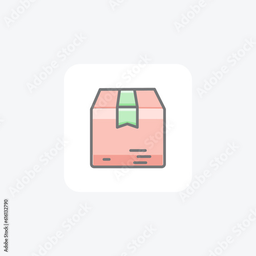 Convenient Flat icon for Package Delivery 
