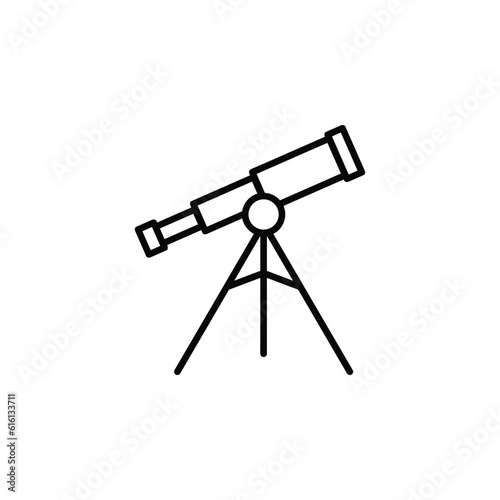 telescope on tripod