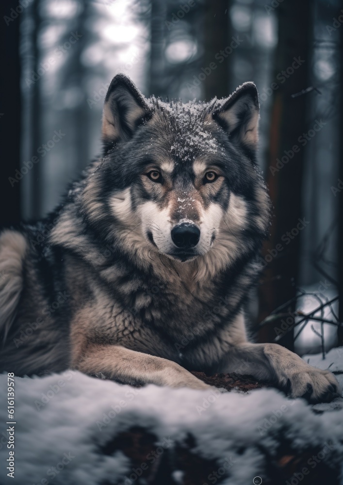 Wolf Portrait Wolf Portrait