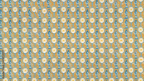 wallpaper pattern of sun